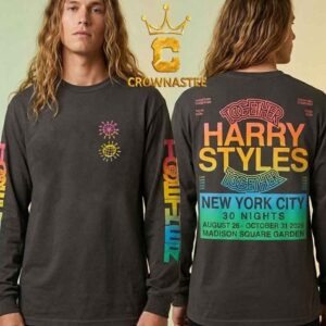 Harry Styles New York City 2026 Madison Square Garden Together Tour All Over Print Long Sleeve