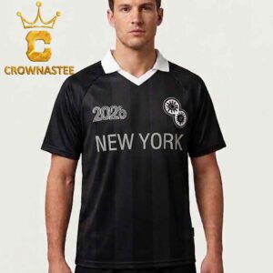 Harry Styles New York City 2026 Madison Square Garden Together Tour Black Jersey Polo Shirt