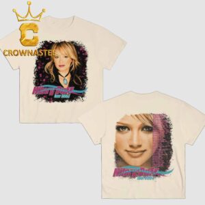 Hilary Duff 2004 Vintage Reprint Two Sided T-Shirt