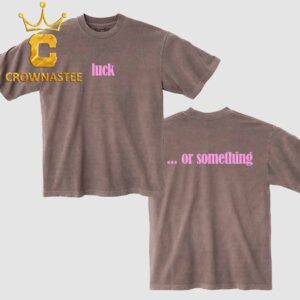 Hilary Duff Luck Or Something 2026 Tour Two Sided T-Shirt