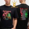 Iron Maiden 2026 Run For Your Lives Tour Dates Eddie 3D Two Sided T-Shirt