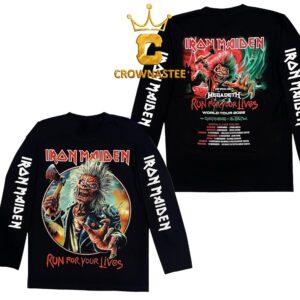 Iron Maiden 2026 Run For Your Lives World Tour Dates All Over Print Long Sleeve