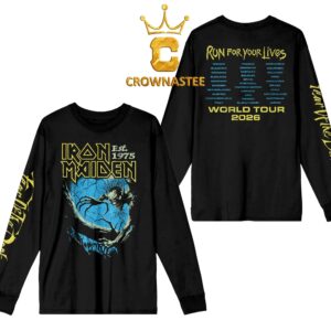 Iron Maiden 2026 Tour Dates Fear Of The Dark All Over Print Long Sleeve