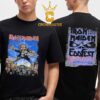 Iron Maiden EddFest Knebworth 2026 July 10th 11th White Two Sided T-Shirt