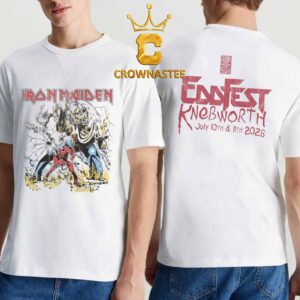 Iron Maiden Number of the Beast EddFest Knebworth 2026 Two Sided T-Shirt