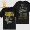 Iron Maiden 2025 Run For Your Lives Tour Retro Clairvoyant Two Sided T-Shirt