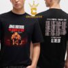 Jonas Brothers 2026 Tour Dates All Over Again Two Sided T-Shirt