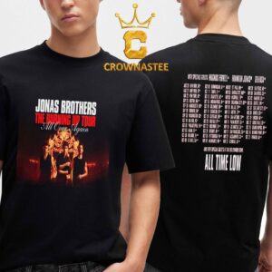Jonas Brothers 2026 Tour Dates All Over Again Two Sided T-Shirt