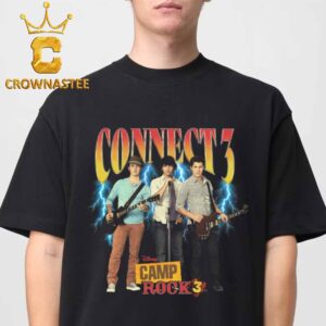 Jonas Brothers Connect 3 Band The Camp Rock 3 Unisex T-Shirt