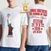 Jonas Brothers MSG Madison Square Garden Photo Event 2026 Tour New York NY Pop Up The Burning Up Two Sided T-Shirt Jonas Brothers MSG Madison Square Garden Photo Event 2026 Tour New York NY Pop Up The Burning Up Two Sided T-Shirt