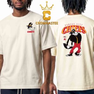 Kansas City Chiefs Big Bad Wolf Disney x Champion NFL Two Sided T-Shirt