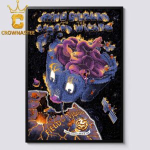 King Gizzard And The Lizard Wizard Field Of Vision 2026 Buena Vista CO August 14th 16th Home Decor Poster Canvas