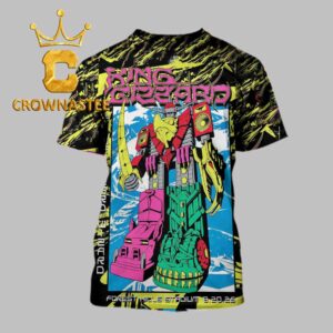 King Gizzard And The Lizard Wizard Forest Hills Stadium 2026 Queens New York August 20th All Over Print T-Shirt