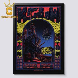 King Gizzard And The Lizard Wizard Forest Hills Stadium 2026 Tour Forest Hills Stadium in Queens NY August 20th 22nd Home Decor Poster Canvas