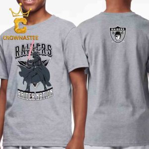 Las Vegas Raiders Darth Vader Disney x Champion NFL Two Sided T-Shirt