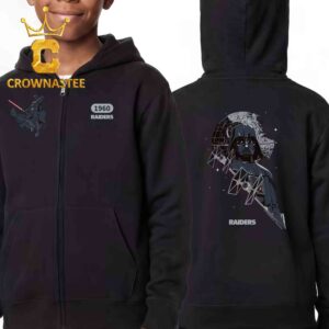 Las Vegas Raiders Darth Vader Disney x Champion NFL Zip Hoodie