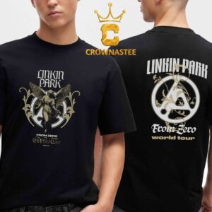 Linkin Park Allianz Arena 2026 Tour Munich Germany June 11 12 Angle Exclusive Two Sided T-Shirt