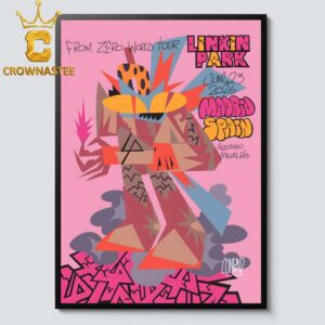 Linkin Park  Auditorio Miguel Rios Madrid 2026 Rivas Vaciamadrid June 23 24 Home Decor Poster Canvas
