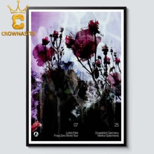 Linkin Park Dusseldorf 2025 Merkur Spiel Arena Germany On July 1st Home Decor Poster Canvas