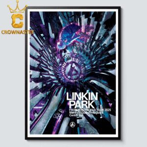 Linkin Park Montreal 2025 Centre Bell QC On August 6th From Zero Tour Home Decor Poster Canvas