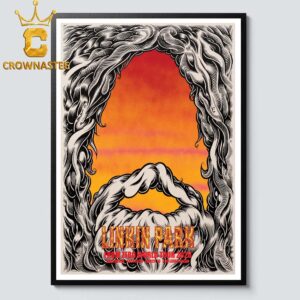 Linkin Park Rod Laver Arena 2026 Melbourne Australia March 10th Home Decor Poster Canvas