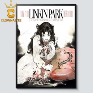 Linkin Park Visarno Arena 2026 Florence IItaly June 26th Home Decor Poster Canvas