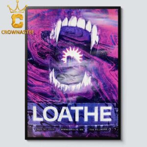 Loathe The Fillmore 2026 Minneapolis MN August 1st Home Decor Poster Canvas