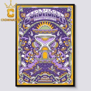 Lord Huron The Orion Amphitheater 2026 Huntsville AL July 31st Home Decor Poster Canvas