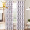 Louis Vuitton Hello Kitty Luxury Monogram Pattern Home Decor Window Curtain