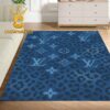 Louis Vuitton Hello Kitty White Pink Pattern Monogram Luxury Home Decor Area Rug Carpet Doormat