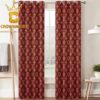 Louis Vuitton Luxury Grey Monogram Pattern Home Decor Window Curtain Louis Vuitton Luxury Grey Monogram Pattern Home Decor Window Curtain