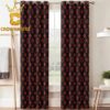 Louis Vuitton Monogram Pink Pattern Luxury Home Decor Window Curtain Louis Vuitton Monogram Pink Pattern Luxury Home Decor Window Curtain
