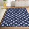 Louis Vuitton Pattern Monogram Matcha Luxury Home Decor Area Rug Carpet Doormat