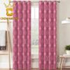Louis Vuitton White Big Logo Luxury Monogram Pattern Home Decor Window Curtain Louis Vuitton White Big Logo Luxury Monogram Pattern Home Decor Window Curtain