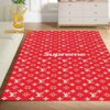 Louis Vuitton Supreme Pattern Monogram Luxury Home Decor Area Rug Carpet Doormat