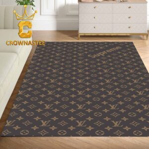 Louis Vuitton Supreme Pattern Monogram Luxury Home Decor Area Rug Carpet Doormat