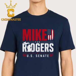 Mike Rogers For US Senate America Flag Unisex T-Shirt