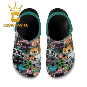 Minecraft Characters Crocs Clogs