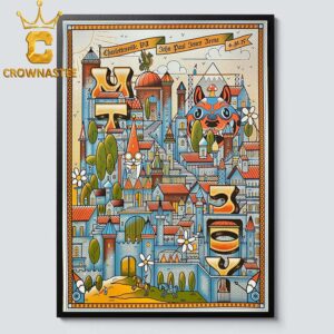 Mt Joy John Paul Jones Arena 2025 Charlottesville VA April 19th Home Decor Poster Canvas