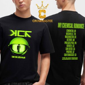 My Chemical Romance 2026 Tour The Black Parade Two Sided T-Shirt