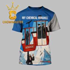 My Chemical Romance Coors Field 2026 Tour Denver CO August 27th All Over Print T-Shirt