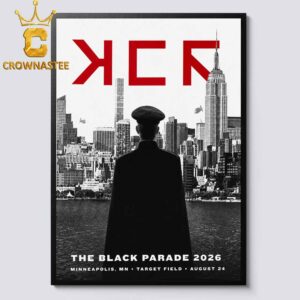 My Chemical Romance MCR Target Field 2026 Minneapolis MN August 24th Home Decor Poster Canvas