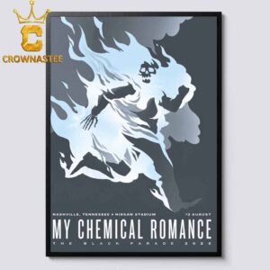 My Chemical Romance Nissan Stadium 2026 Tour Nashville TN Home Decor Poster Canvas