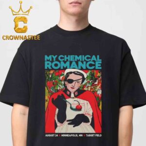 My Chemical Romance Target Field 2026 Tour Minneapolis MN August 25th Exclusive T-Shirt