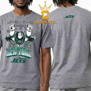 New York Jets Buzz Lightyear Disney x Champion NFL All-Star Two Sided T-Shirt