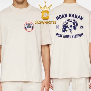 Noah Kahan Rose Bowl Stadium 2026 Pasadena CA August 15th Two Sided T-Shirt