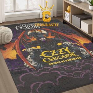 Ozzy Osbourne Halloween Horror Nights 2026 Prince Of Darkness Home Decor Rug Carpet