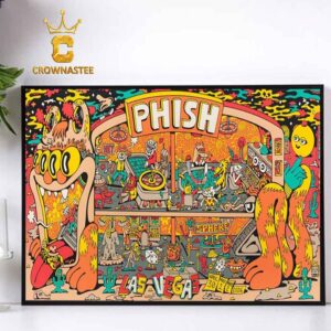 Phish Sphere Las Vegas 2026 April 30 May 1 2 Home Decor Poster Canvas