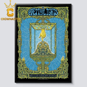 Pretty Lights The Capitol Theatre 2026 Tour Port Chester NY August 21 23 Home Decor Poster Canvas