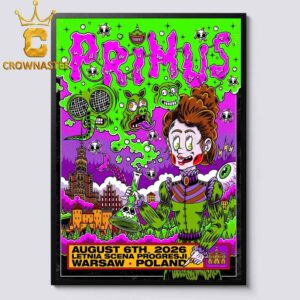 Primus Letinia Scena Progresji 2026 Warsaw Poland August 6th Home Decor Poster Canvas